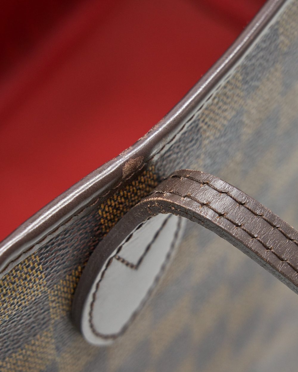 AAA Replica Louis Vuitton LV NEVERFULL MM DAMIER EBENE