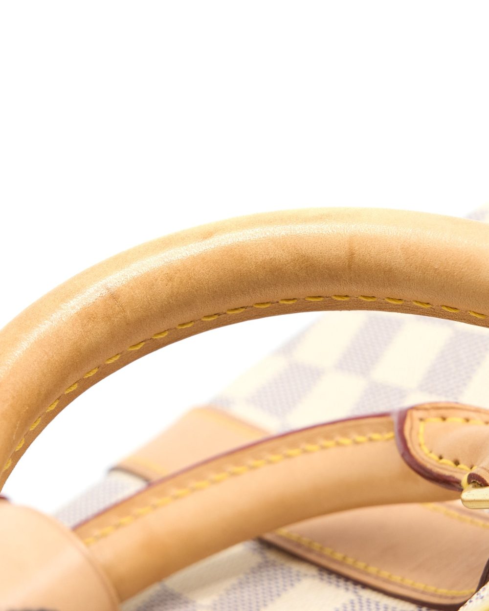 AAA Replica Louis Vuitton LV KEEPALL BANDOULIERE 55 DAMIER AZUR CANVAS GHW