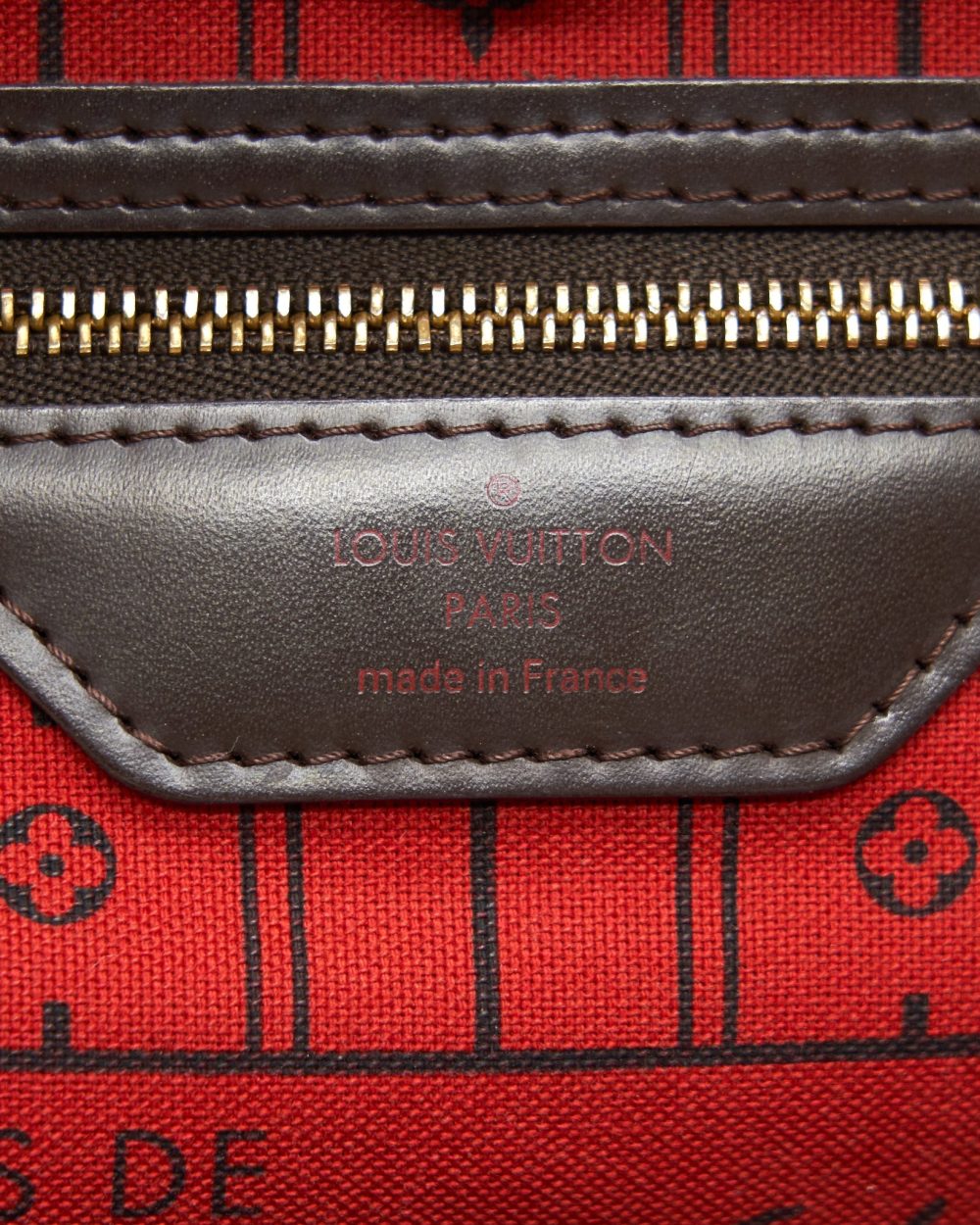 AAA Replica Louis Vuitton LV NEVERFULL MM DAMIER EBENE
