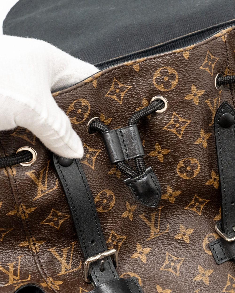 AAA Replica Louis Vuitton LV CHRISTOPHER BACKPACK MONOGRAM MACASSAR CANVAS SHW