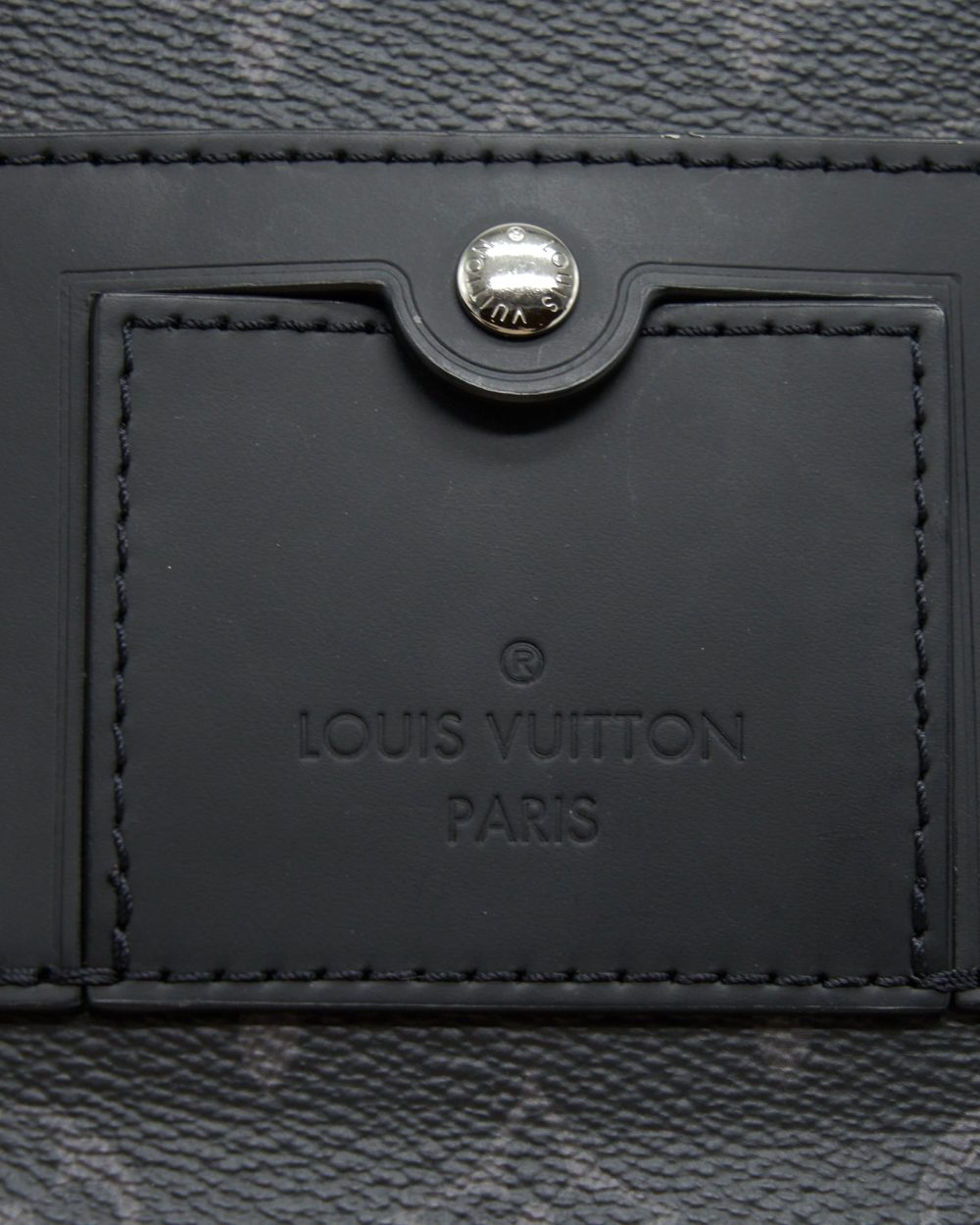 AAA Replica Louis Vuitton LV ECLIPSE VOYAGER MESSENGER BAG MONOGRAM CANVAS BLACK YEAR 2020