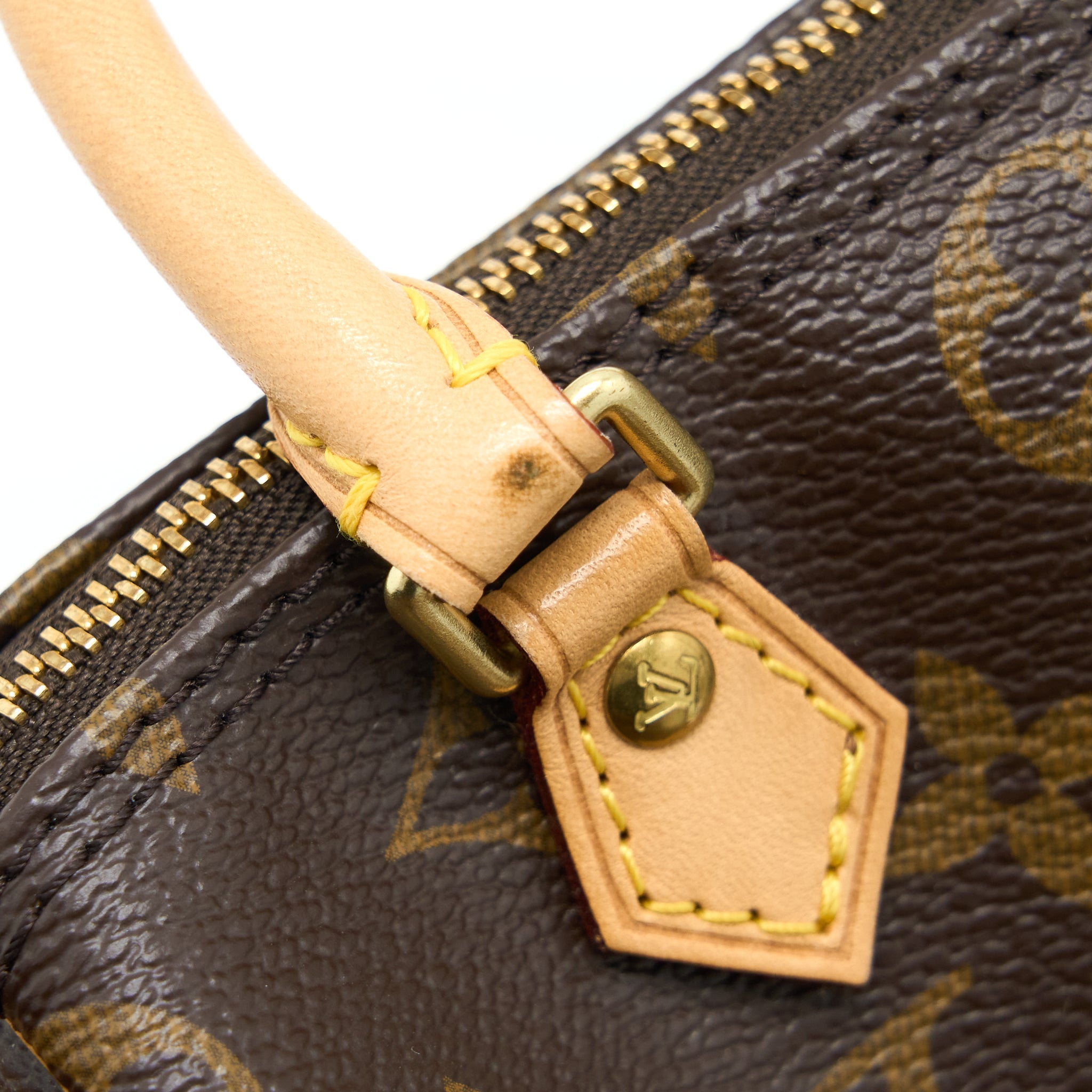 AAA Replica Louis Vuitton LV NANO SPEEDY MONOGRAM CANVAS GHW (OLD VERSION)