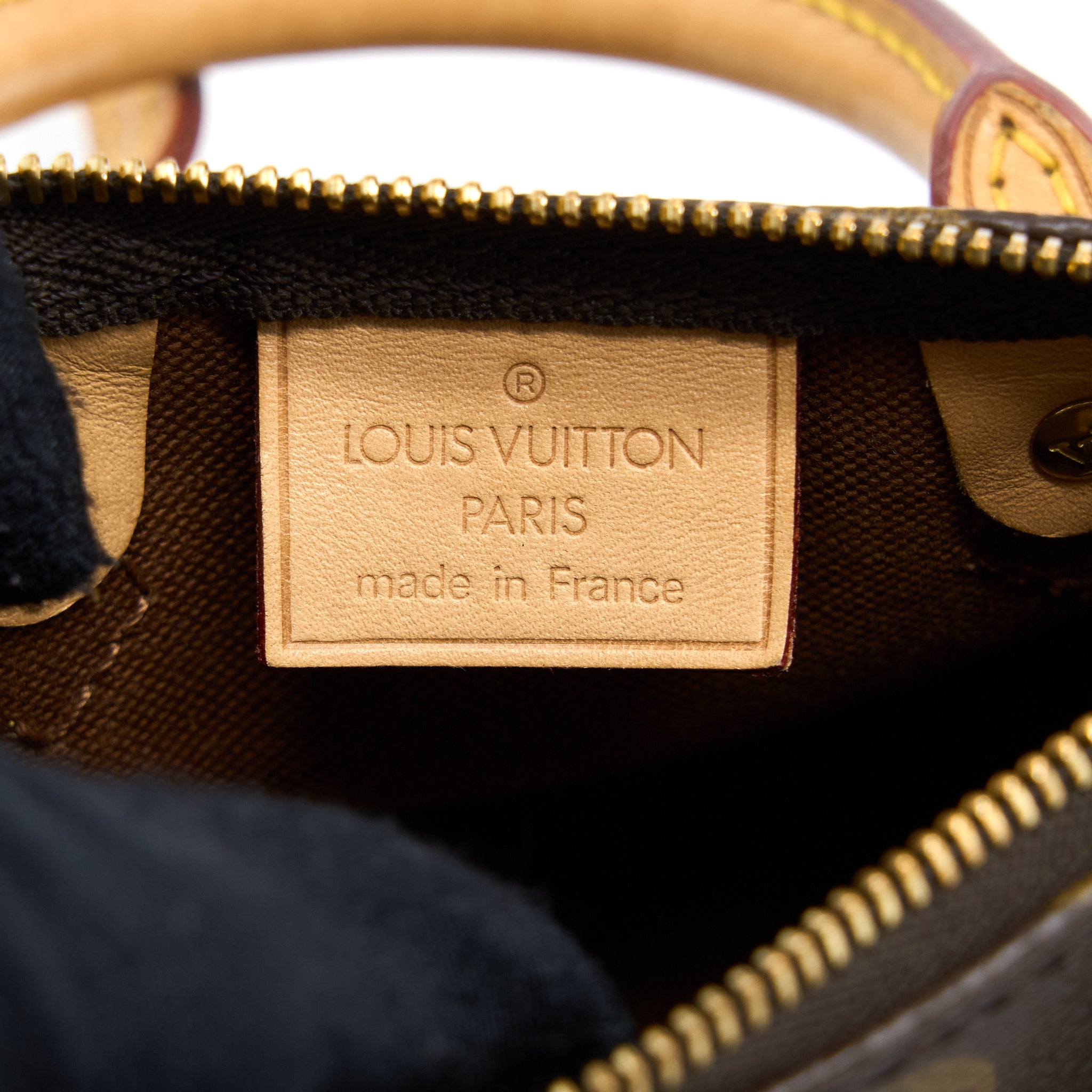 AAA Replica Louis Vuitton LV NANO SPEEDY MONOGRAM CANVAS GHW (OLD VERSION)
