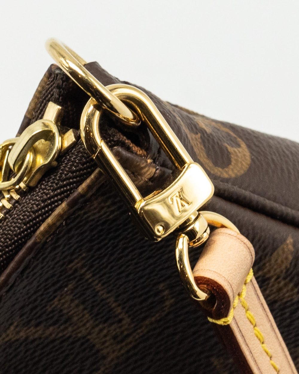 AAA Replica Louis Vuitton LV POCHETTE ACCESSORIES MONOGRAM CANVAS GHW