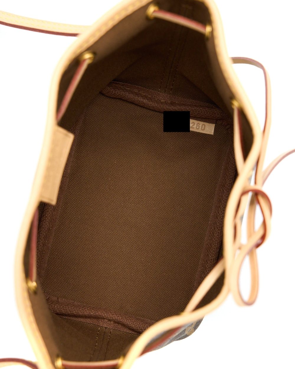 AAA Replica Louis Vuitton LV NANO NOE MONOGRAM CANVAS GHW