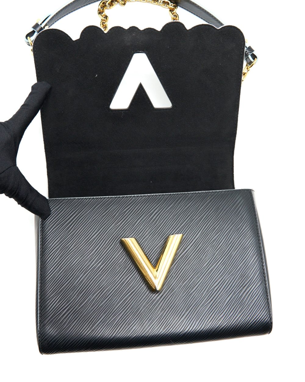 AAA Replica Louis Vuitton LV LOUIS VUITTOM LIMITED EDITION TWIST BAG BLACK GHW