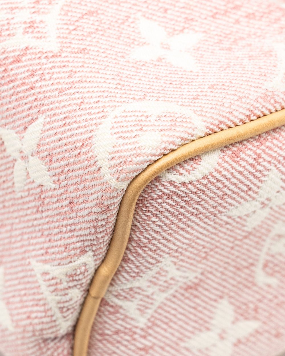 AAA Replica Louis Vuitton LV NANO SPEEDY MONOGRAM JACQUARD DENIM PINK GHW