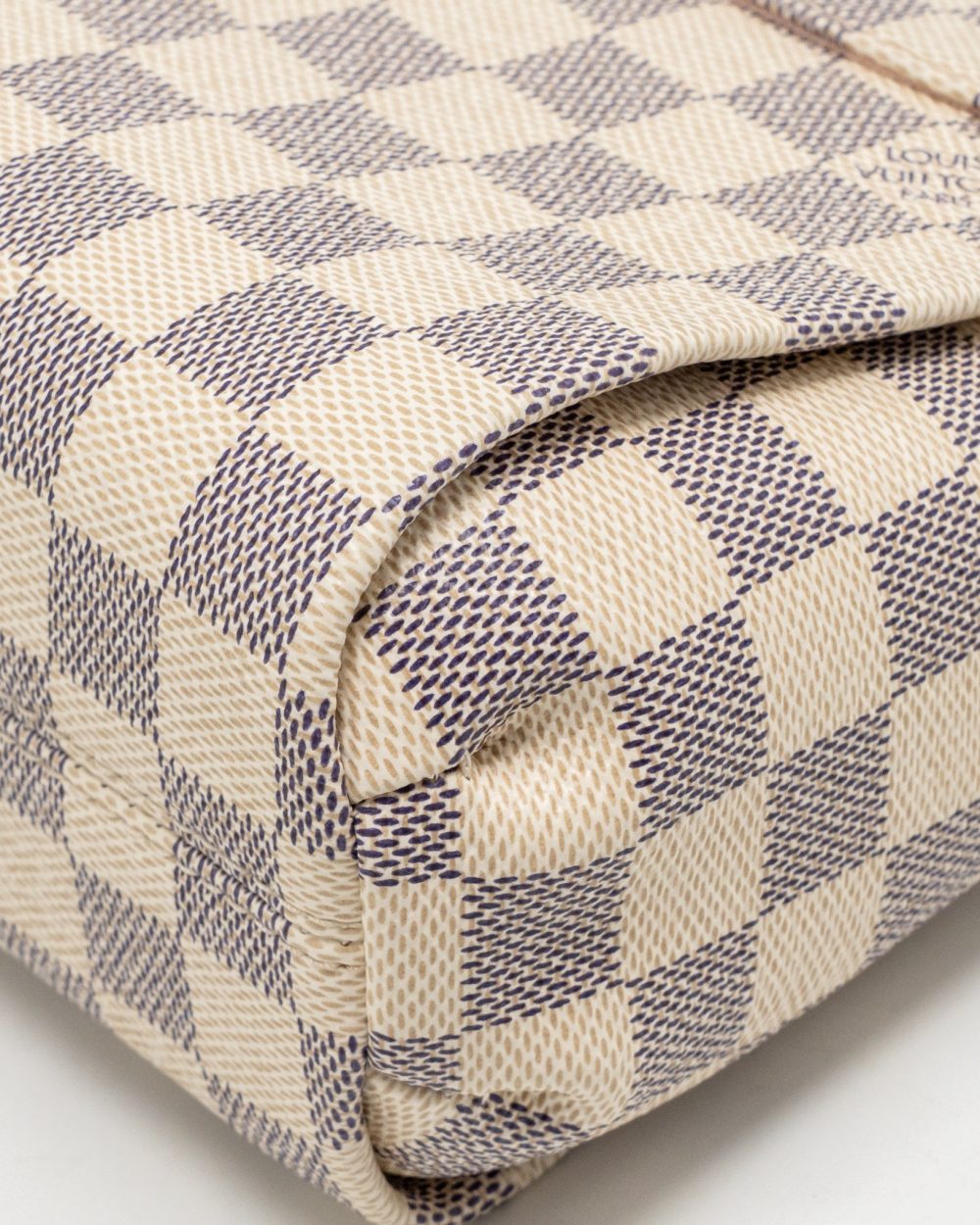 AAA Replica Louis Vuitton LV CROISETTE DAMIER AZUR CANVAS GHW