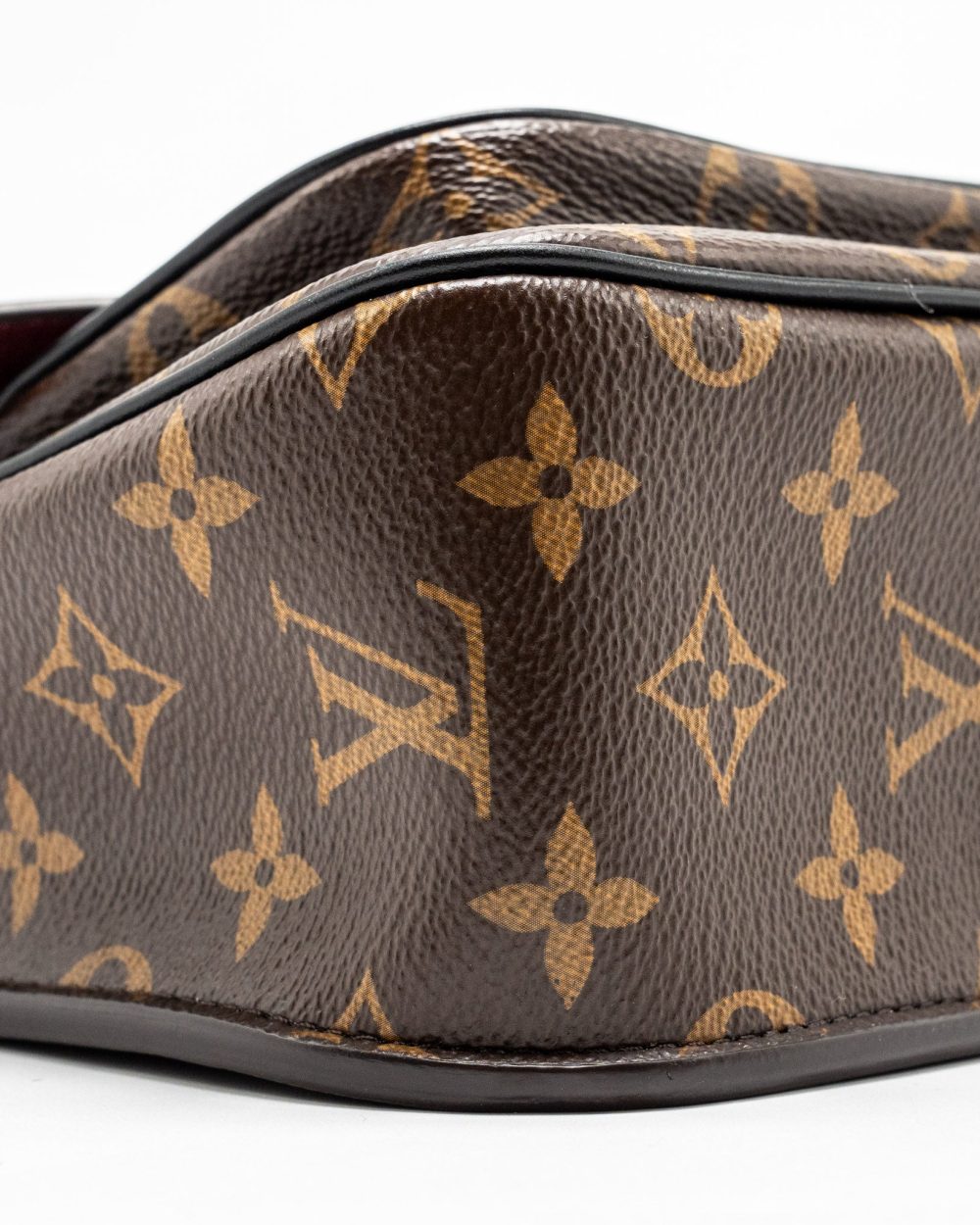 AAA Replica Louis Vuitton LV PASSY MONOGRAM CANVAS BLACK/GOLD HARDWARE