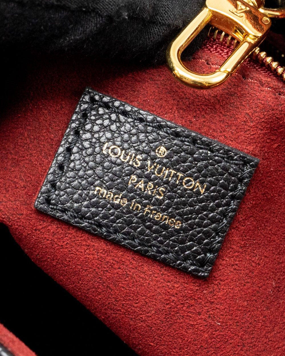 AAA Replica Louis Vuitton LV ONTHEGO PM BICOLOUR MONOGRAM EMPREINTE BLACK/BEIGE GHW
