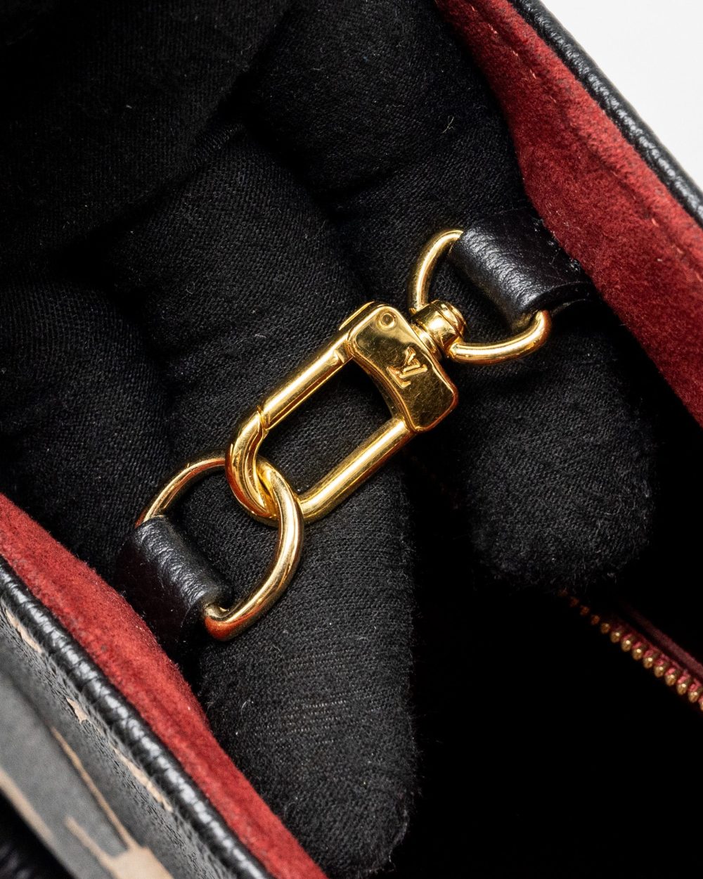 AAA Replica Louis Vuitton LV ONTHEGO PM BICOLOUR MONOGRAM EMPREINTE BLACK/BEIGE GHW