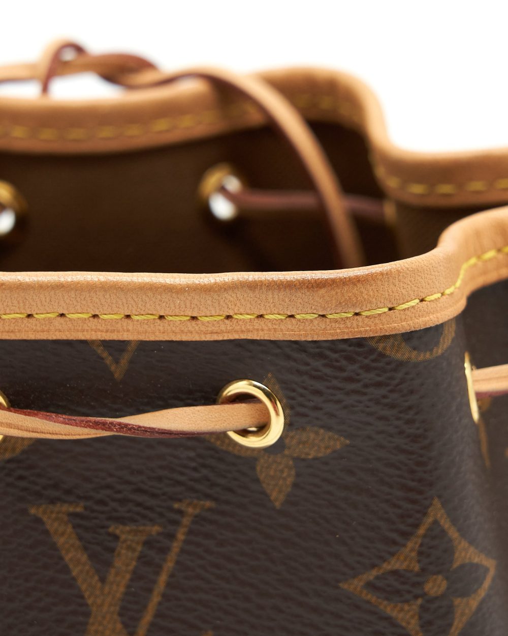 AAA Replica Louis Vuitton LV NANO NOE MONOGRAM CANVAS GHW