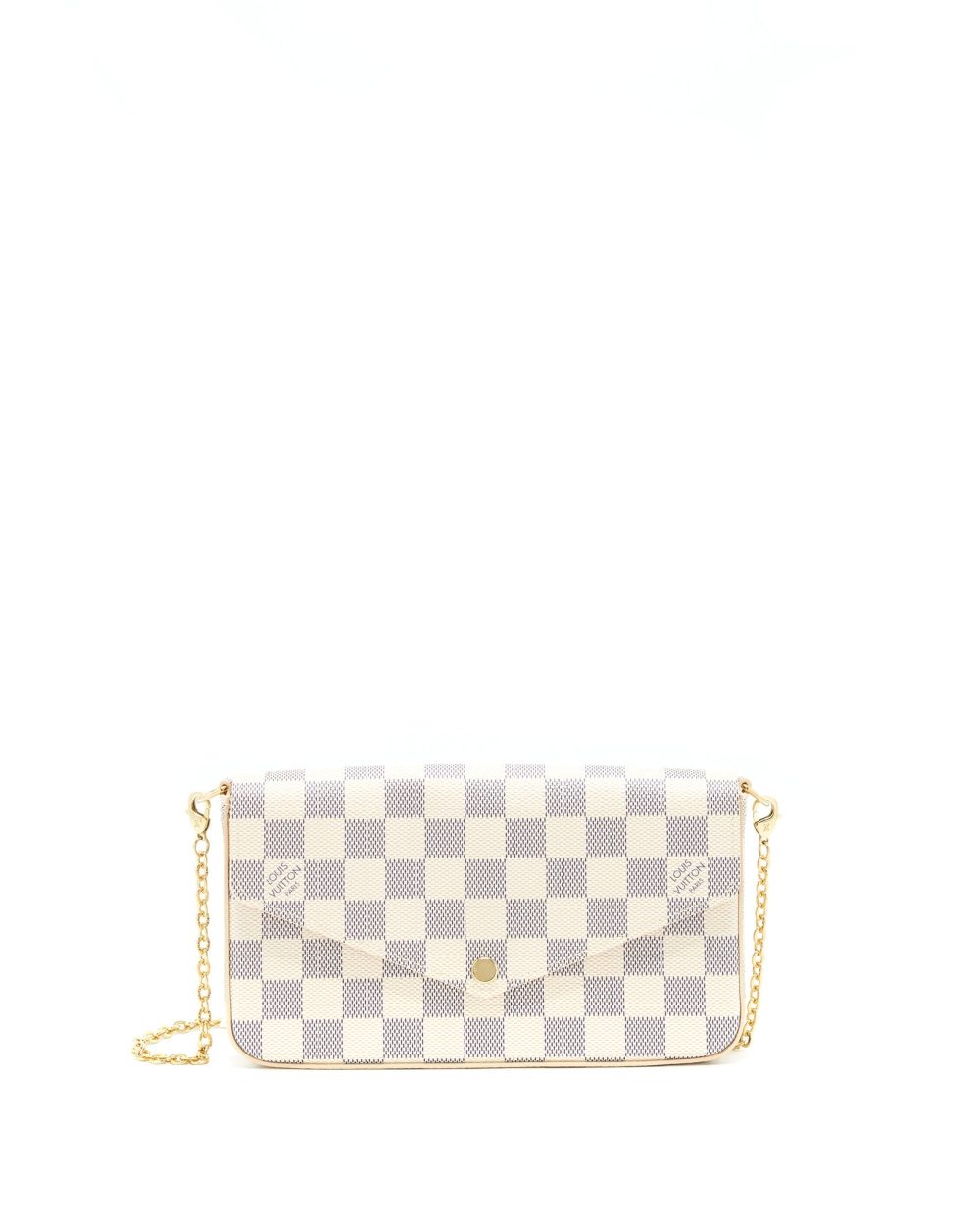 AAA Replica Louis Vuitton LV FELICIE POCHETTE DAMIER AZUR CANVAS