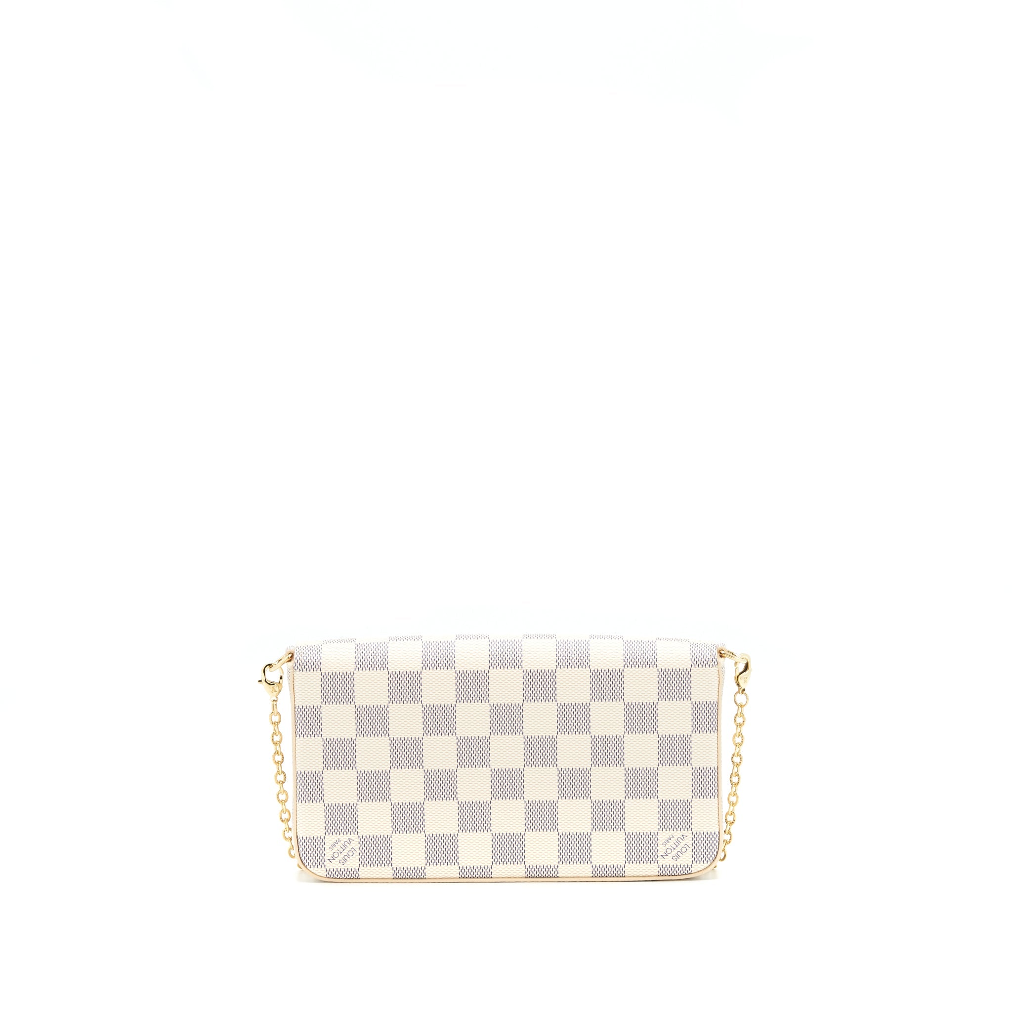 AAA Replica Louis Vuitton LV FELICIE POCHETTE DAMIER AZUR CANVAS