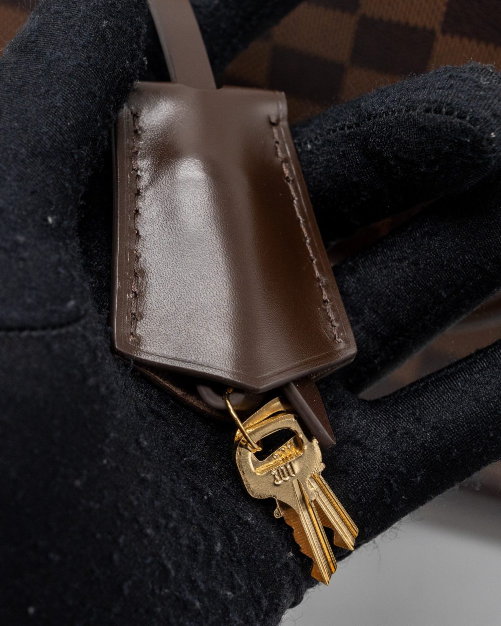 AAA Replica Louis Vuitton LV ALMA PM DAMIER EBENE GHW