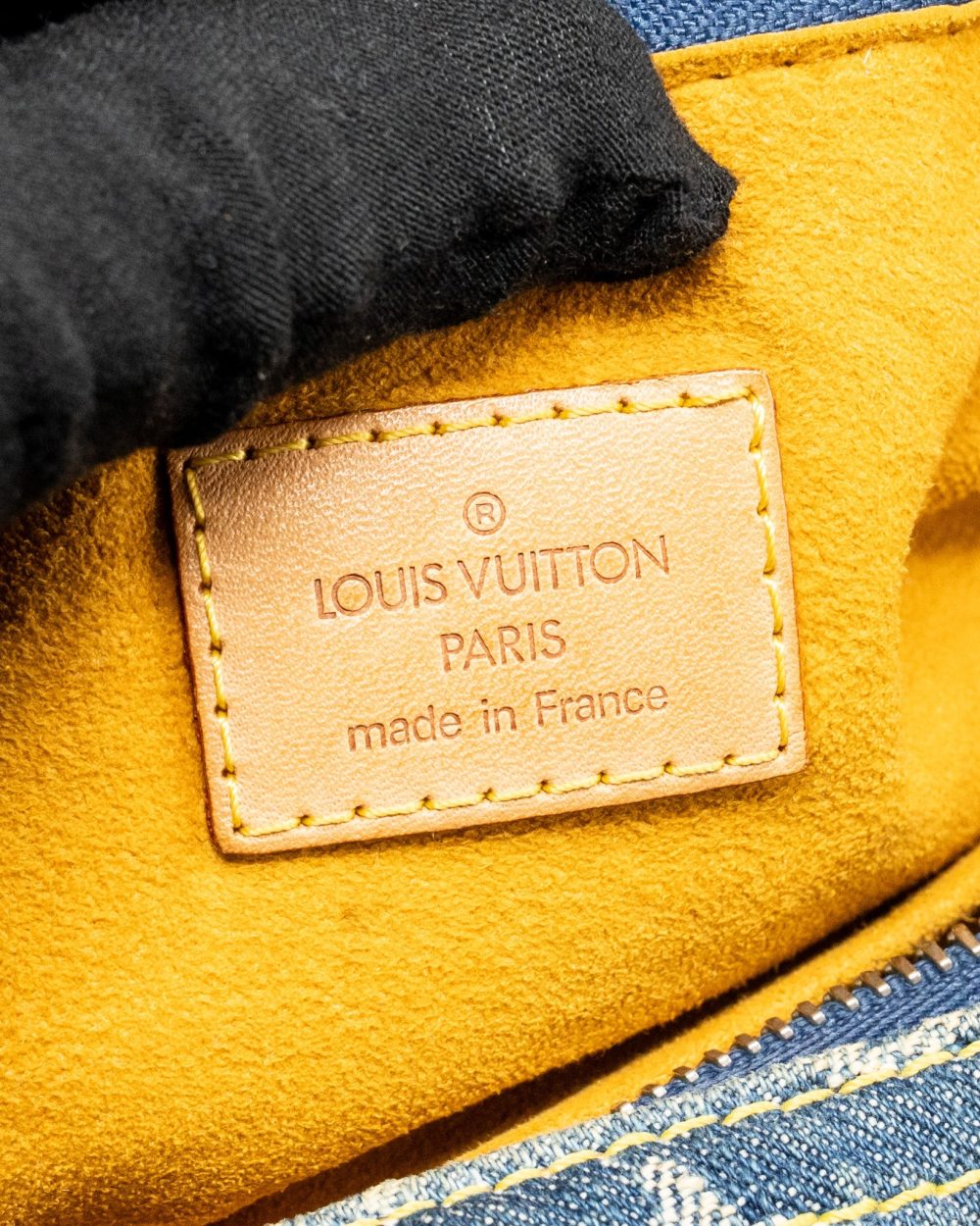 AAA Replica Louis Vuitton LV VINTAGE BAGGY GM SHOULDER BAG MONOGRAM DENIM GHW