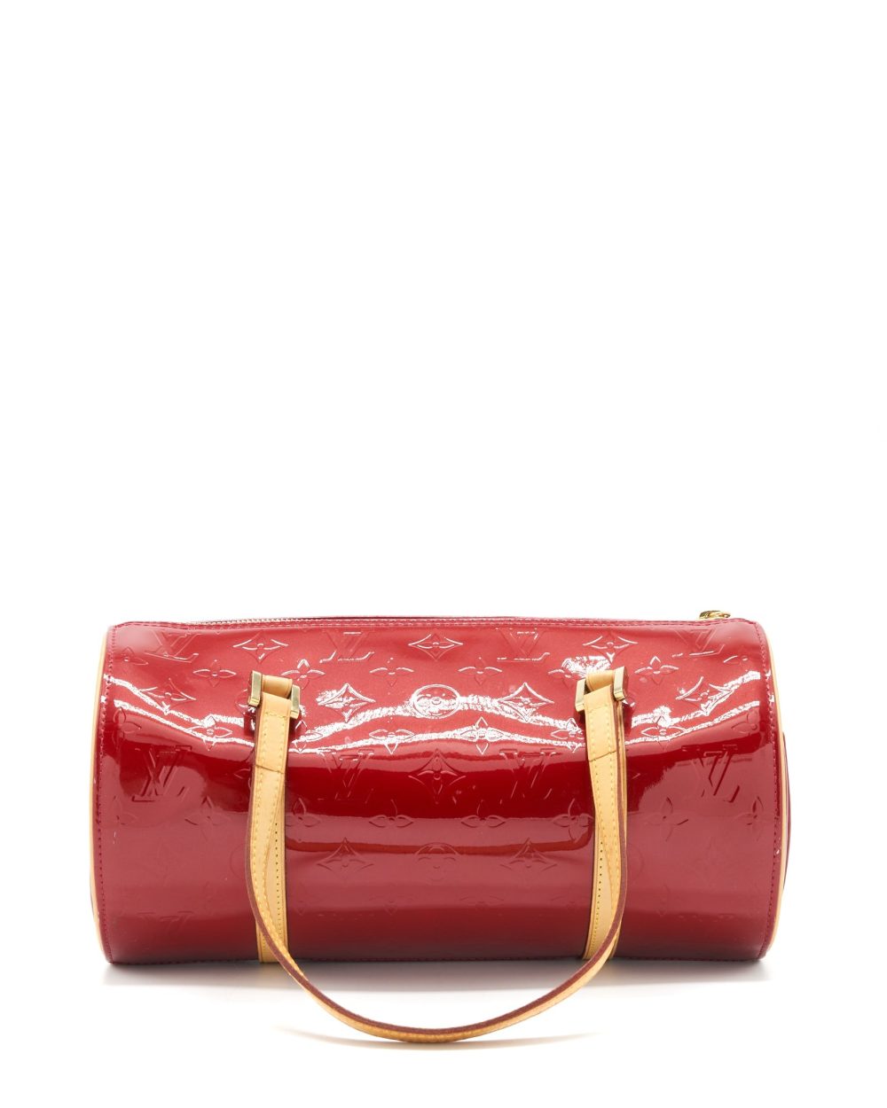 AAA Replica Louis Vuitton LV VINTAGE VERNIS PAPILLON BAG RED