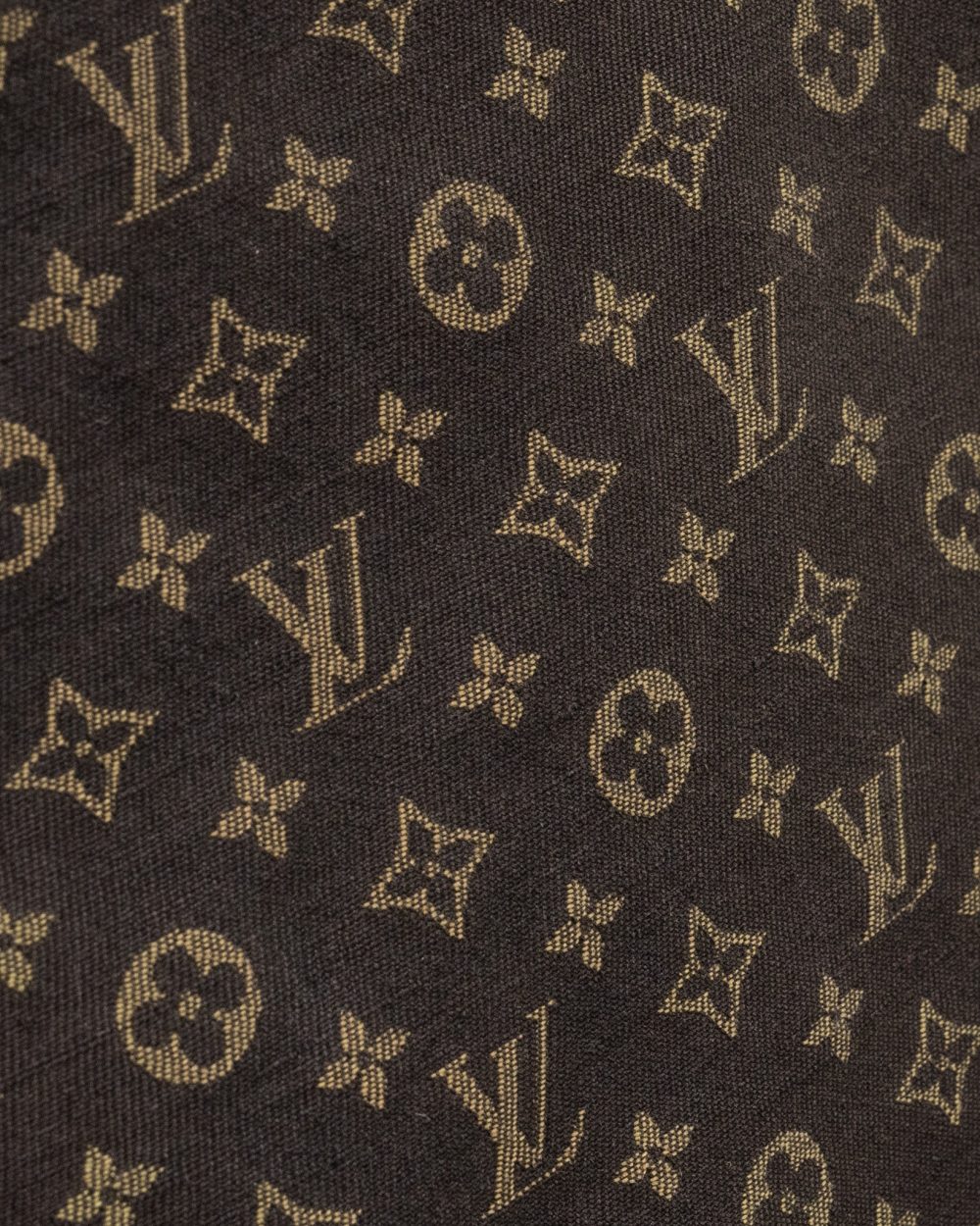 AAA Replica Louis Vuitton LV LIN NOE BAG FABRIC/LEATHER EBENE GHW