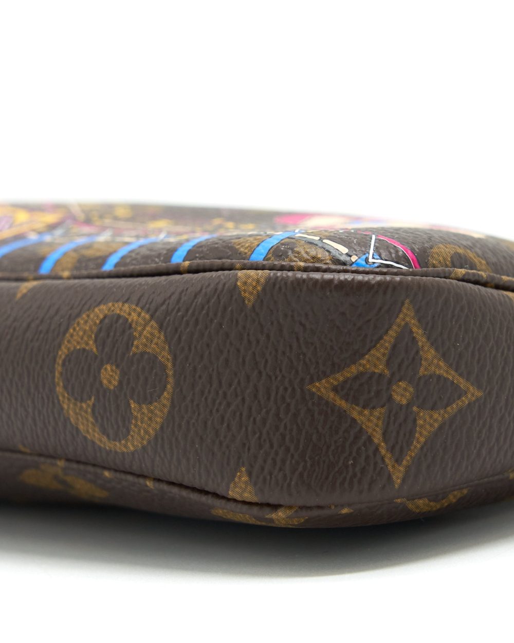 AAA Replica Louis Vuitton LV MINI POCHETTE ACCESSORIES LIMITED EDITION MONOGRAM CANVAS GHW