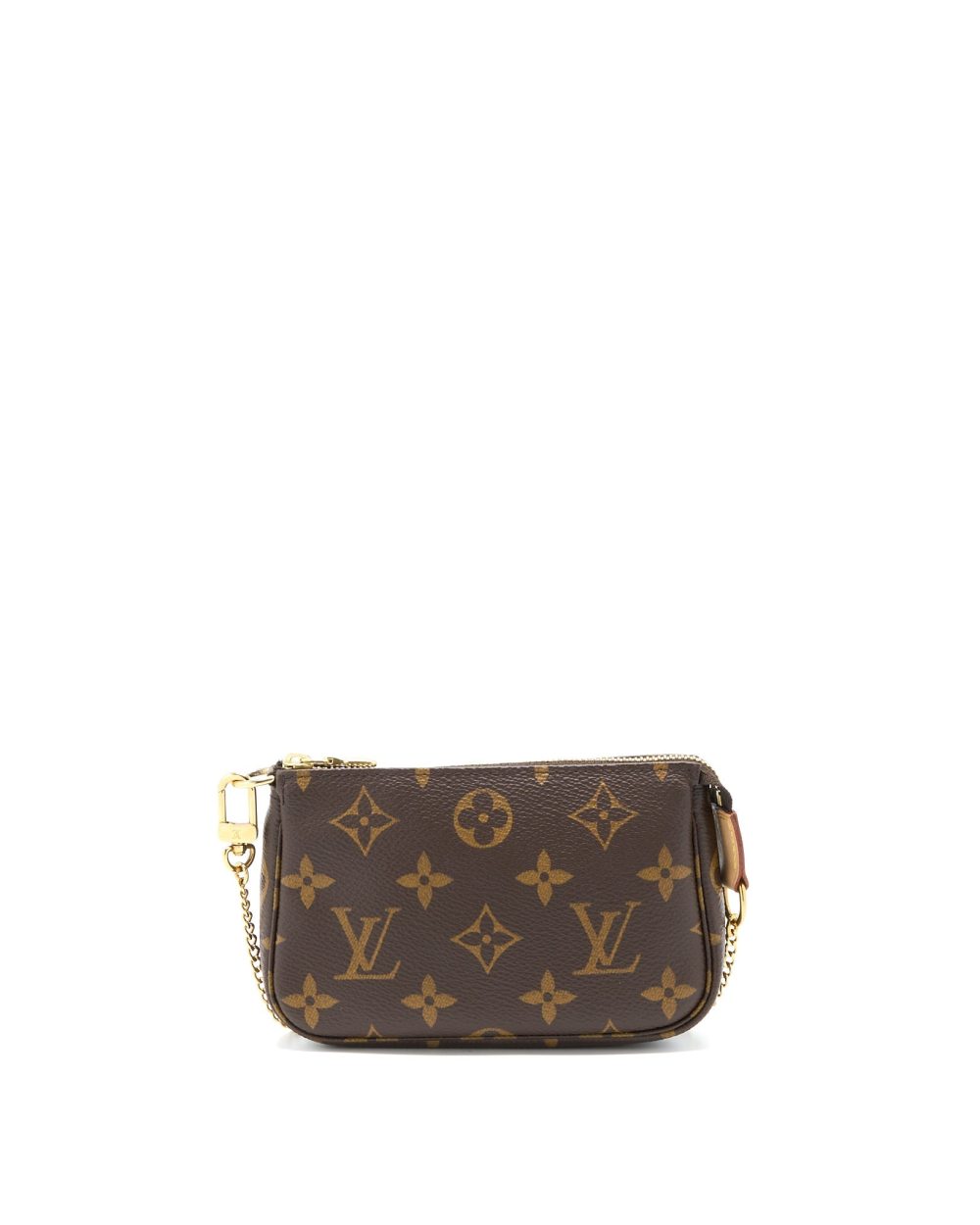 AAA Replica Louis Vuitton LV MINI POCHETTE MONOGRAM CANVAS GHW