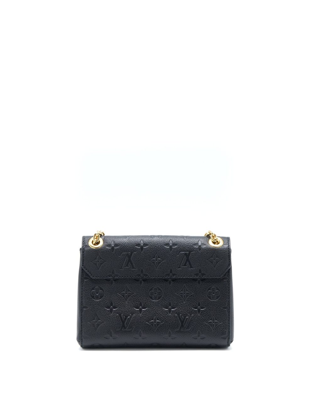 AAA Replica Louis Vuitton LV VAVIN BB MONOGRAM EMPREINTE BLACK GHW