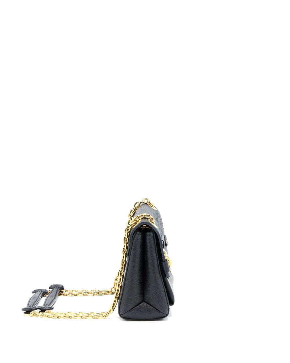 AAA Replica Louis Vuitton LV VAVIN BB MONOGRAM EMPREINTE BLACK GHW