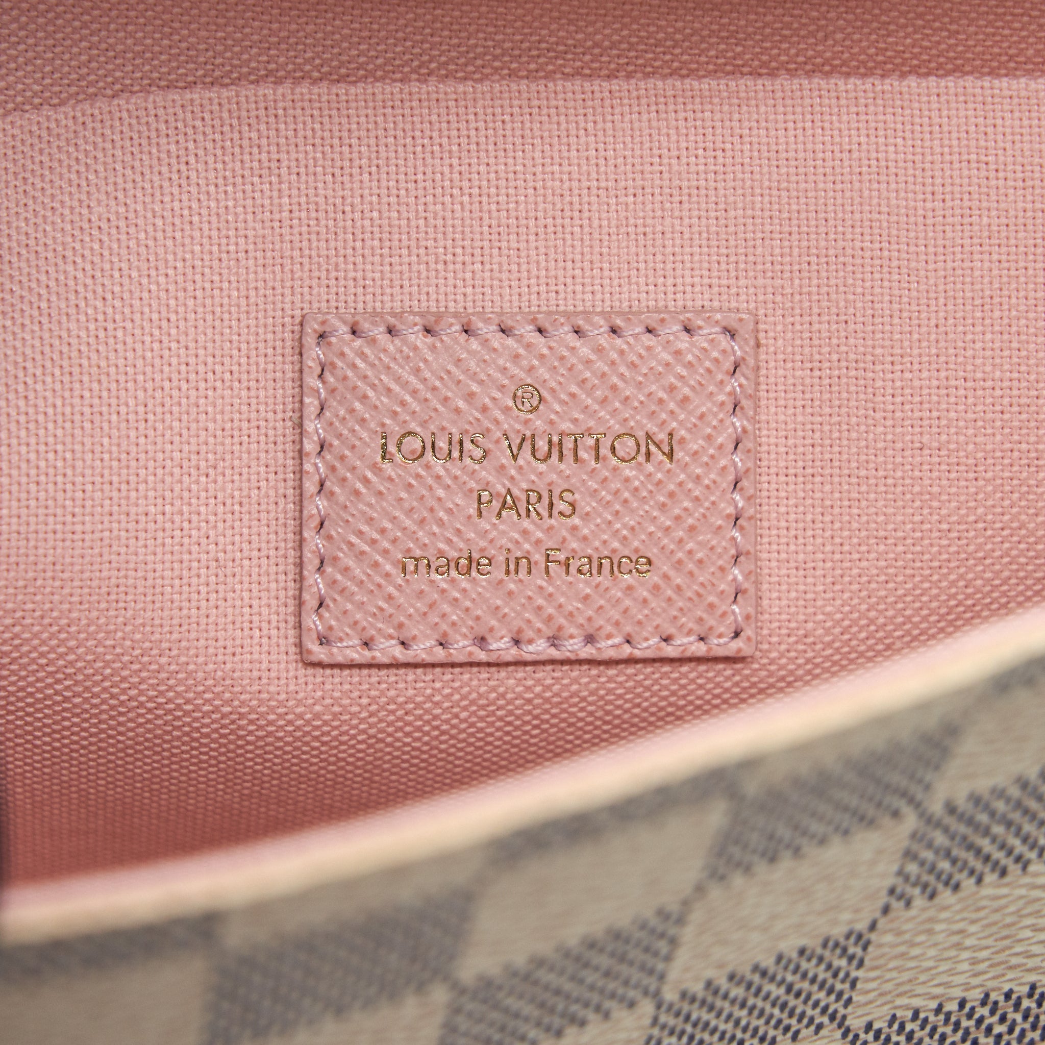 AAA Replica Louis Vuitton LV FELICIE POCHETTE DAMIER AZUR CANVAS