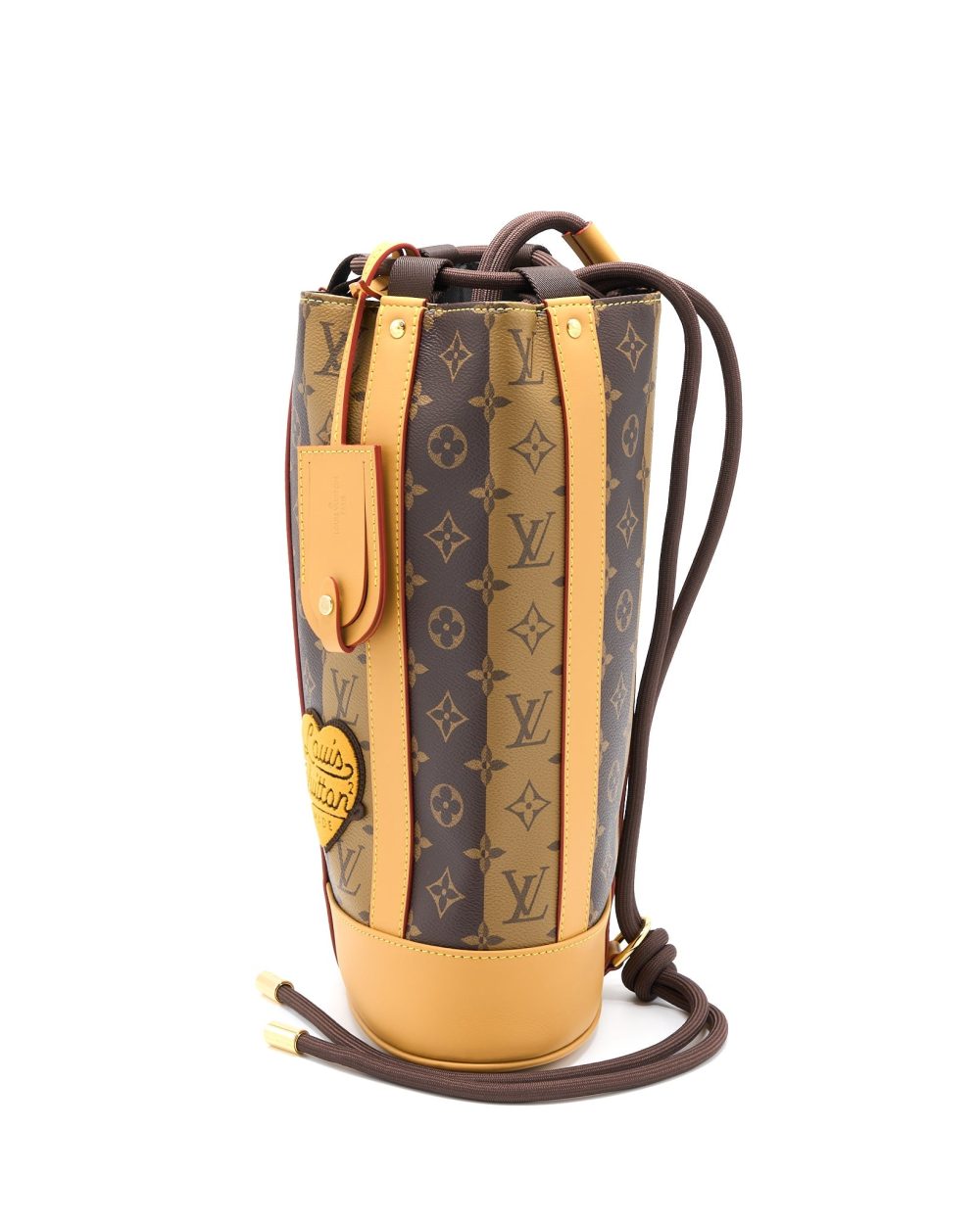 AAA Replica Louis Vuitton LV X NIGO RANDONNEE MESSENGER MONOGRAM REVERSE CANVAS GHW (NEW VERSION)