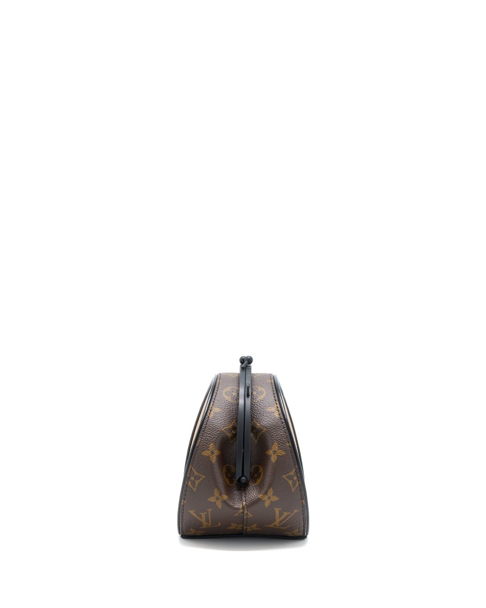 AAA Replica Louis Vuitton LV BOURSICOT CHAIN BAG REVERSE MONOGRAM CANVAS WITH EXTRA LV STRAP