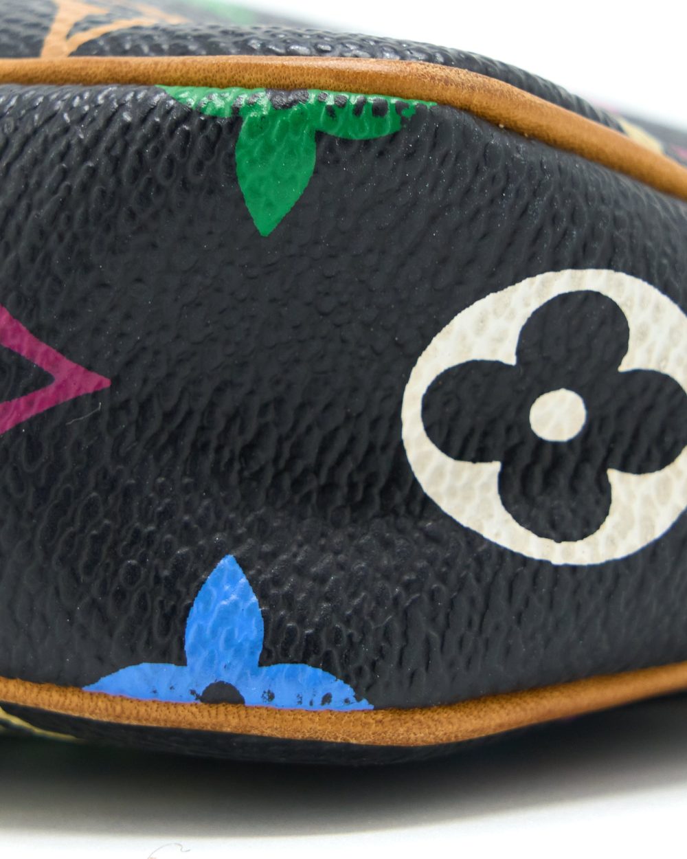 AAA Replica Louis Vuitton LV VINTAGE POCHETTE ACCESSORIES MULTICOLOUR MONOGRAM CANVAS BLACK GHW