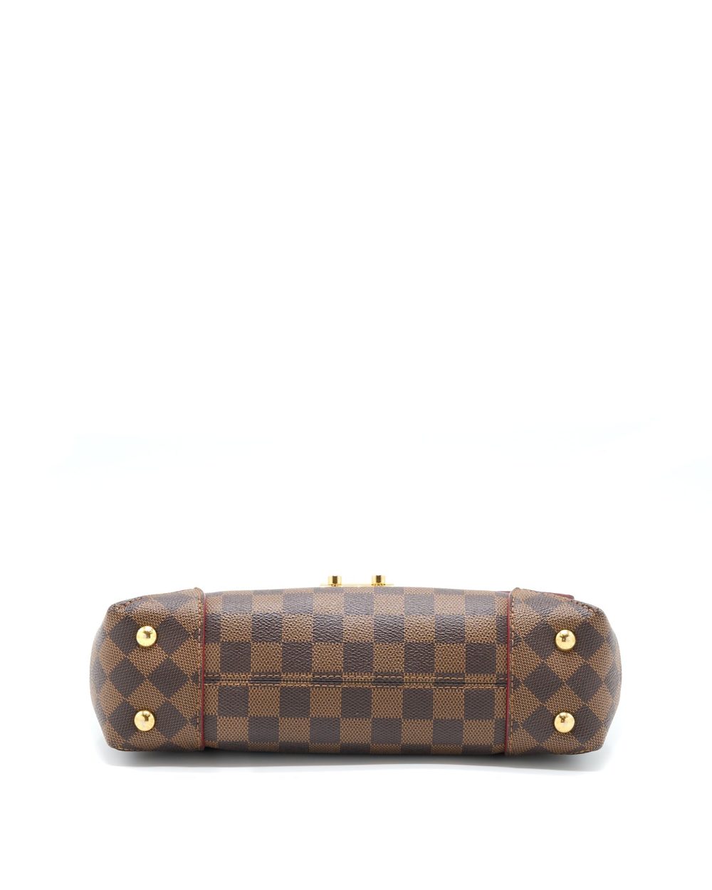 AAA Replica Louis Vuitton LV FLAP CHAIN BAG DAMIER EBENE GHW