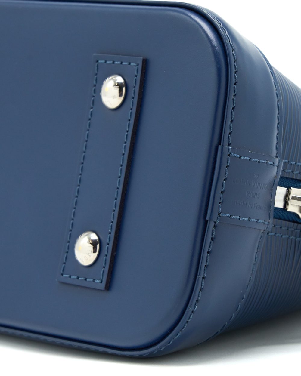 AAA Replica Louis Vuitton LV ALMA BB EPI INDIGO BLUE SHW