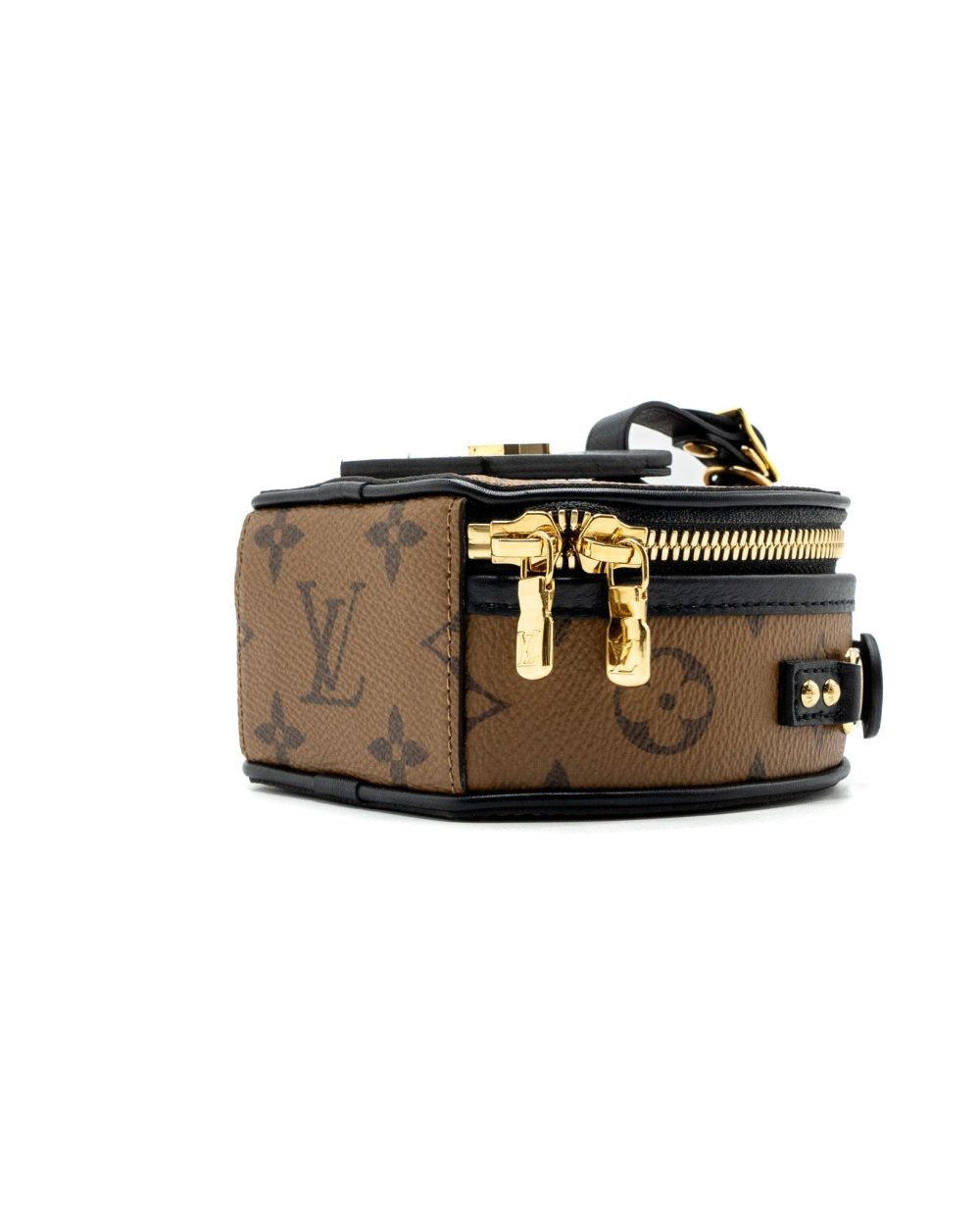 AAA Replica Louis Vuitton LV MINI BOITE CHAPEAU MONOGRAM REVERSE CANVAS GHW