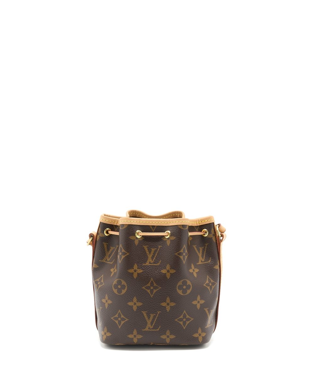 AAA Replica Louis Vuitton LV NANO NOE MONOGRAM CANVAS GHW