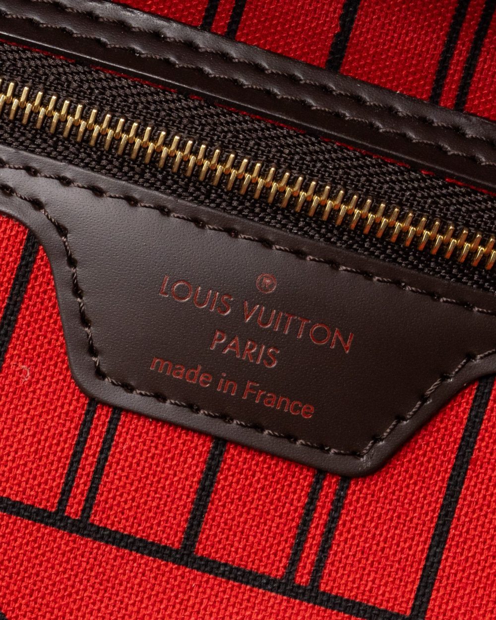 AAA Replica Louis Vuitton LV NEVERFULL PM DAMIER EBENE CANVAS GHW (NEW VERSION)