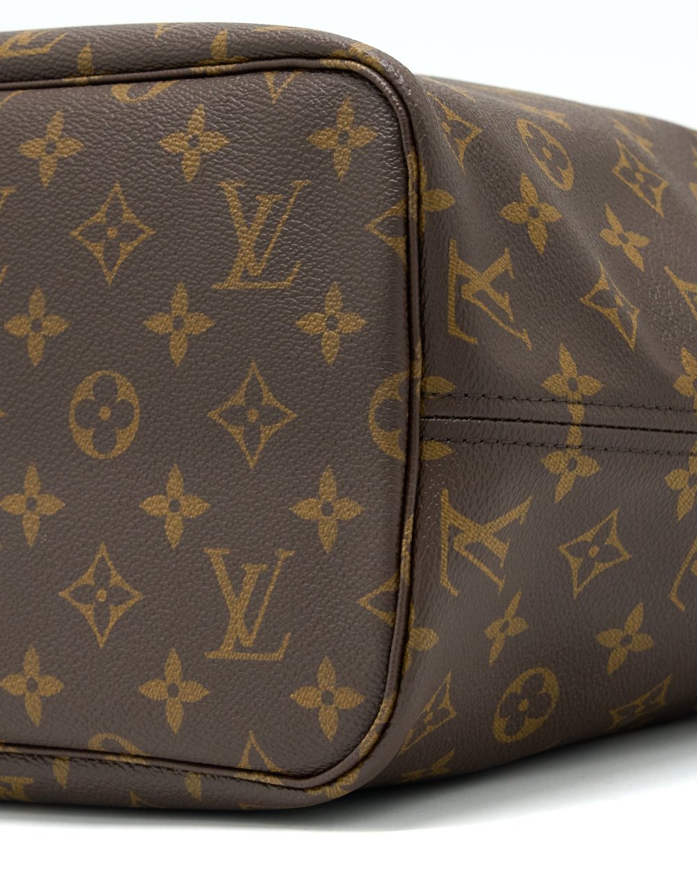 AAA Replica Louis Vuitton LV NEVERFULL MM MONOGRAM CANVAS / BEIGE LGHW