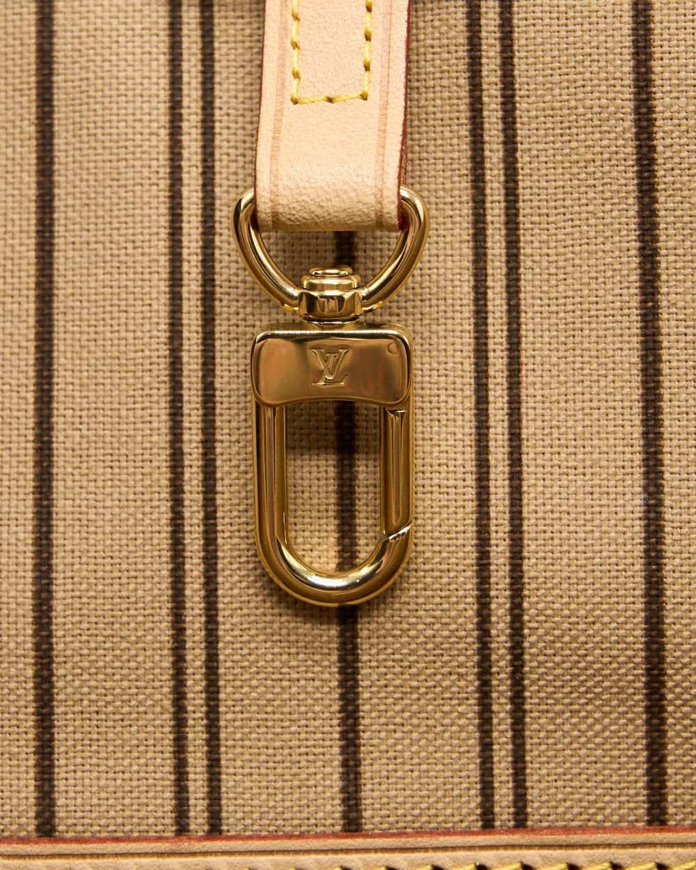 AAA Replica Louis Vuitton LV NEVERFULL MM MONOGRAM CANVAS / BEIGE LGHW