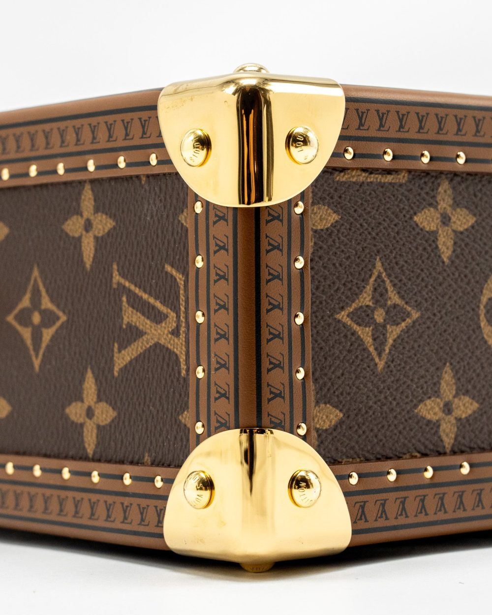 AAA Replica Louis Vuitton LV CAMERA BOX TRUNK MONOGRAM CANVAS/LEATHER GHW