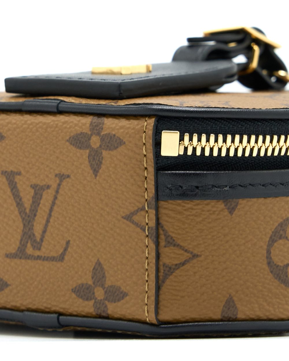 AAA Replica Louis Vuitton LV MINI BOITE CHAPEAU REVERSE MONOGRAM CANVAS GHW