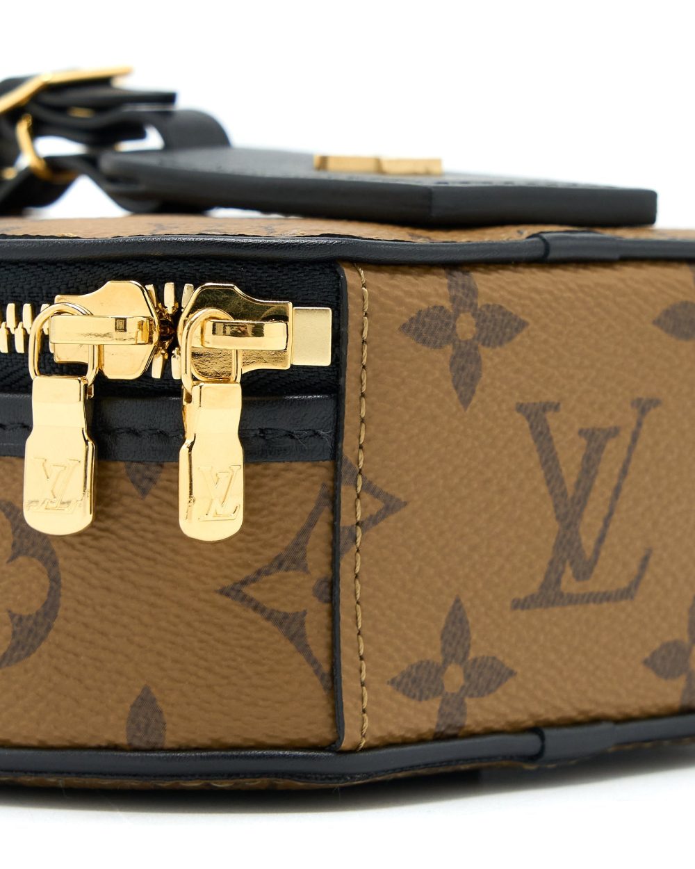 AAA Replica Louis Vuitton LV MINI BOITE CHAPEAU REVERSE MONOGRAM CANVAS GHW