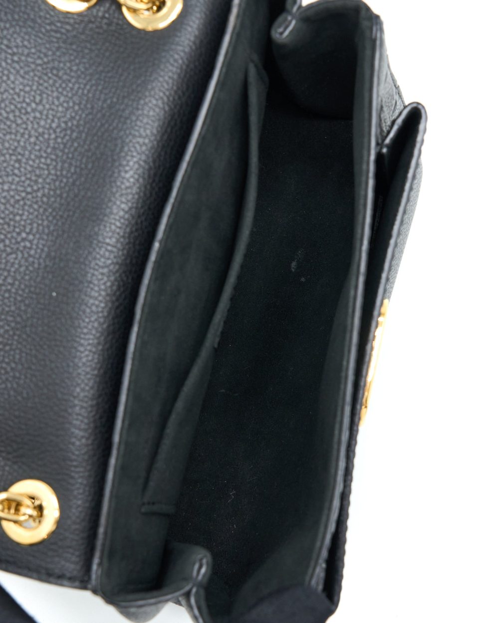 AAA Replica Louis Vuitton LV VAVIN BB MONOGRAM EMPREINTE BLACK GHW