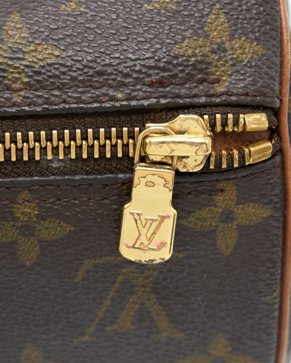 AAA Replica Louis Vuitton LV VINTAGE PAPILLON BAG MONOGRAM CANVAS GHW
