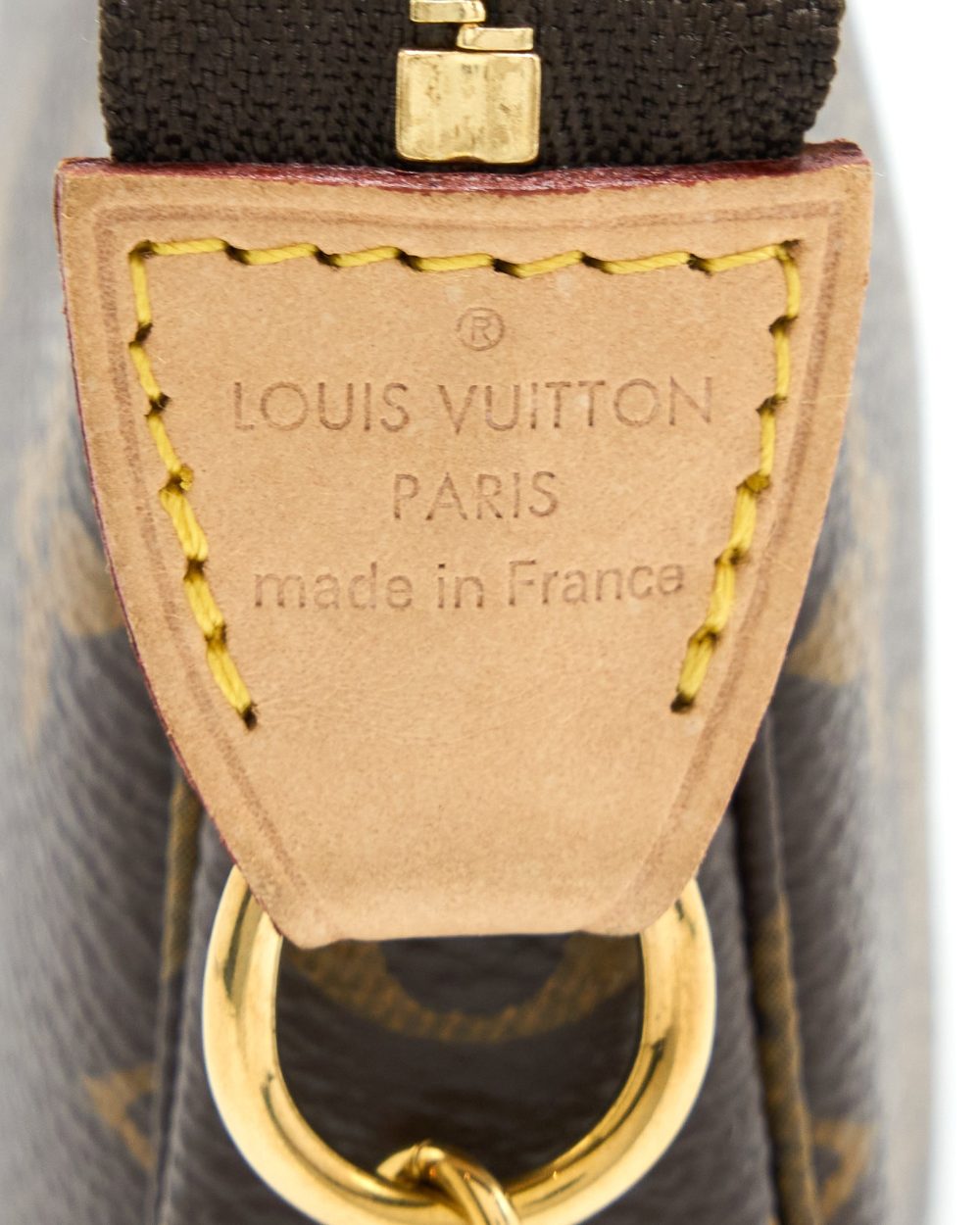 AAA Replica Louis Vuitton LV MINI POCHETTE MONOGRAM CANVAS GHW