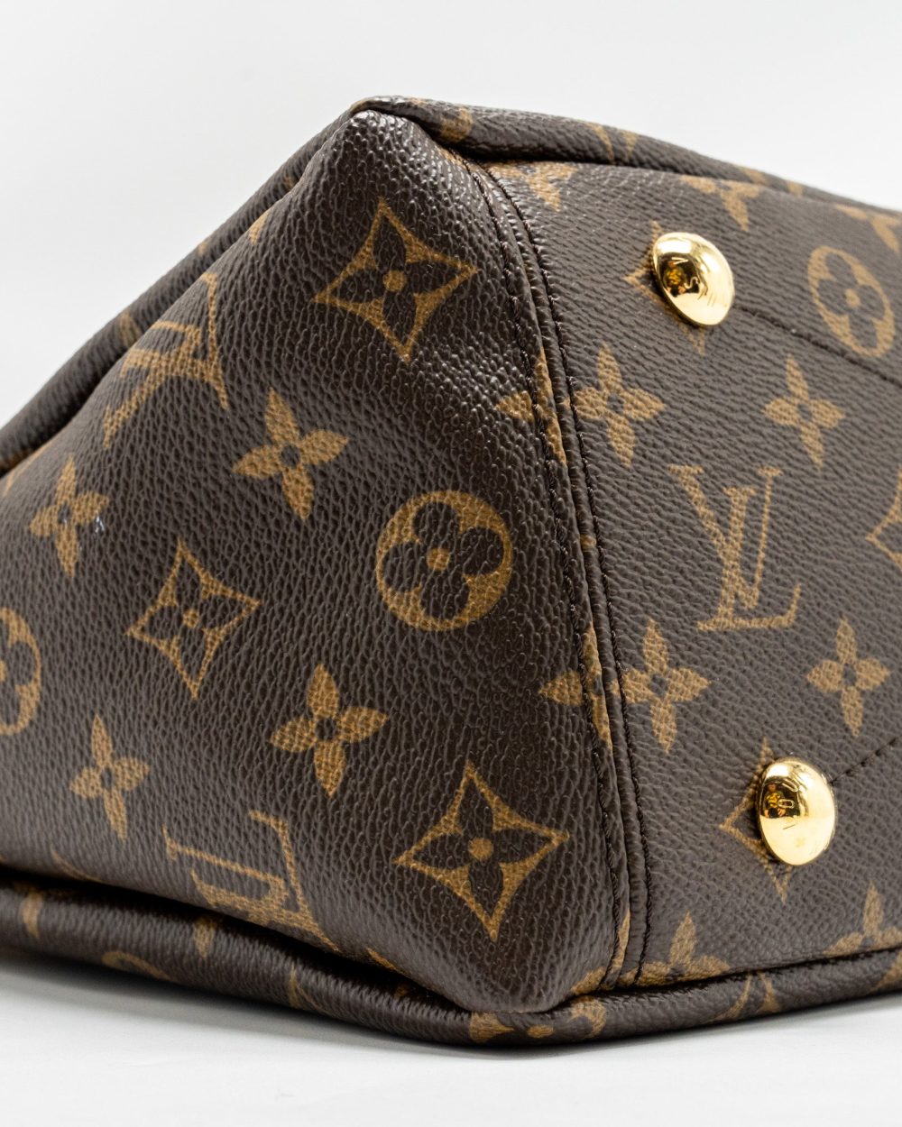 AAA Replica Louis Vuitton LV PALLAS TOTE BAG MONOGRAM CANVAS BROWN GHW
