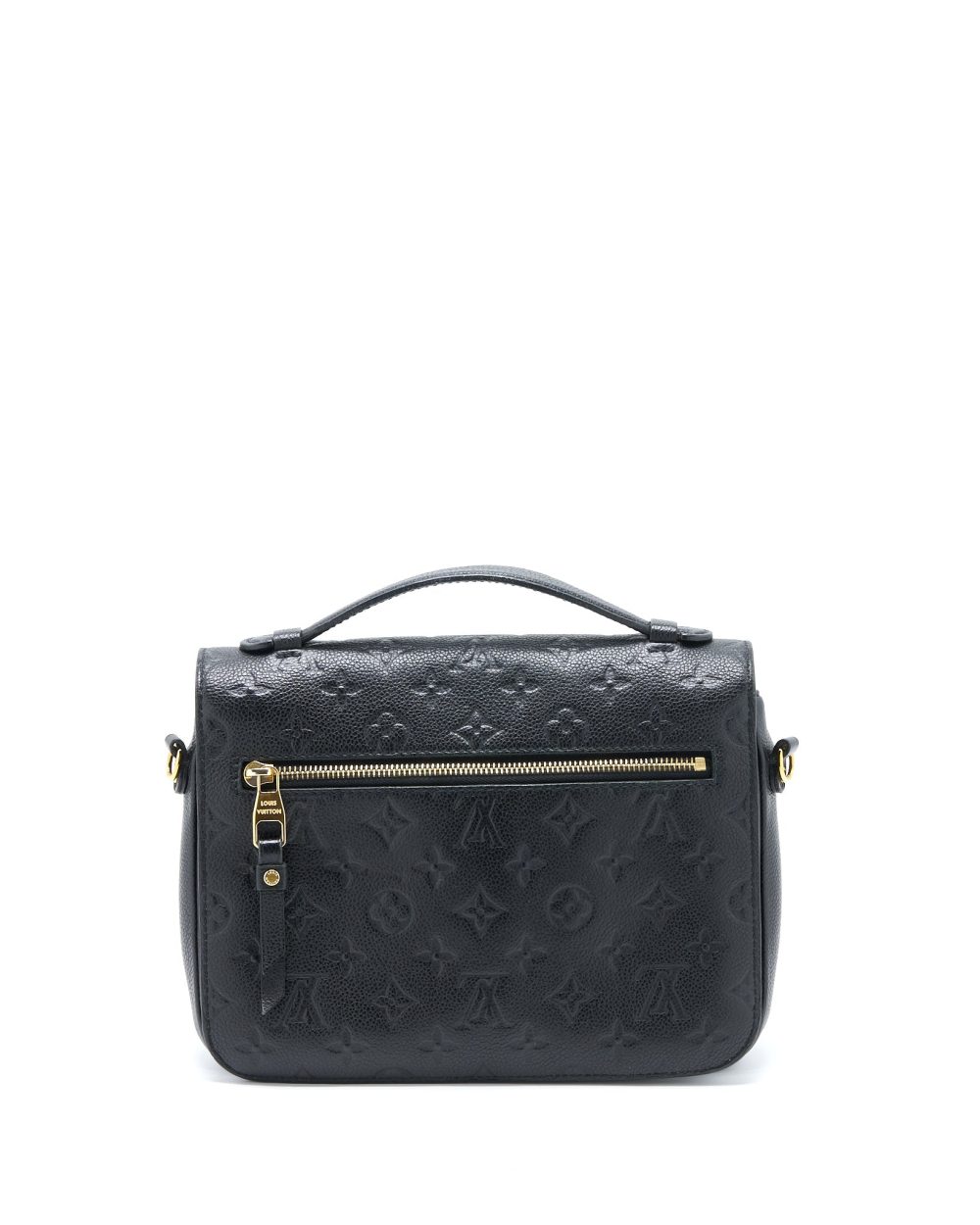 AAA Replica Louis Vuitton LV POCHETTE MÉTIS MONOGRAM EMPREINTE BLACK GHW