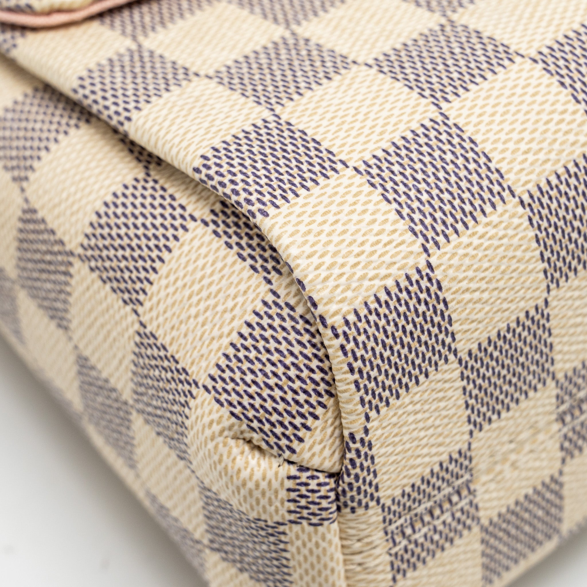 AAA Replica Louis Vuitton LV CROISETTE DAMIER AZUR CANVAS GHW