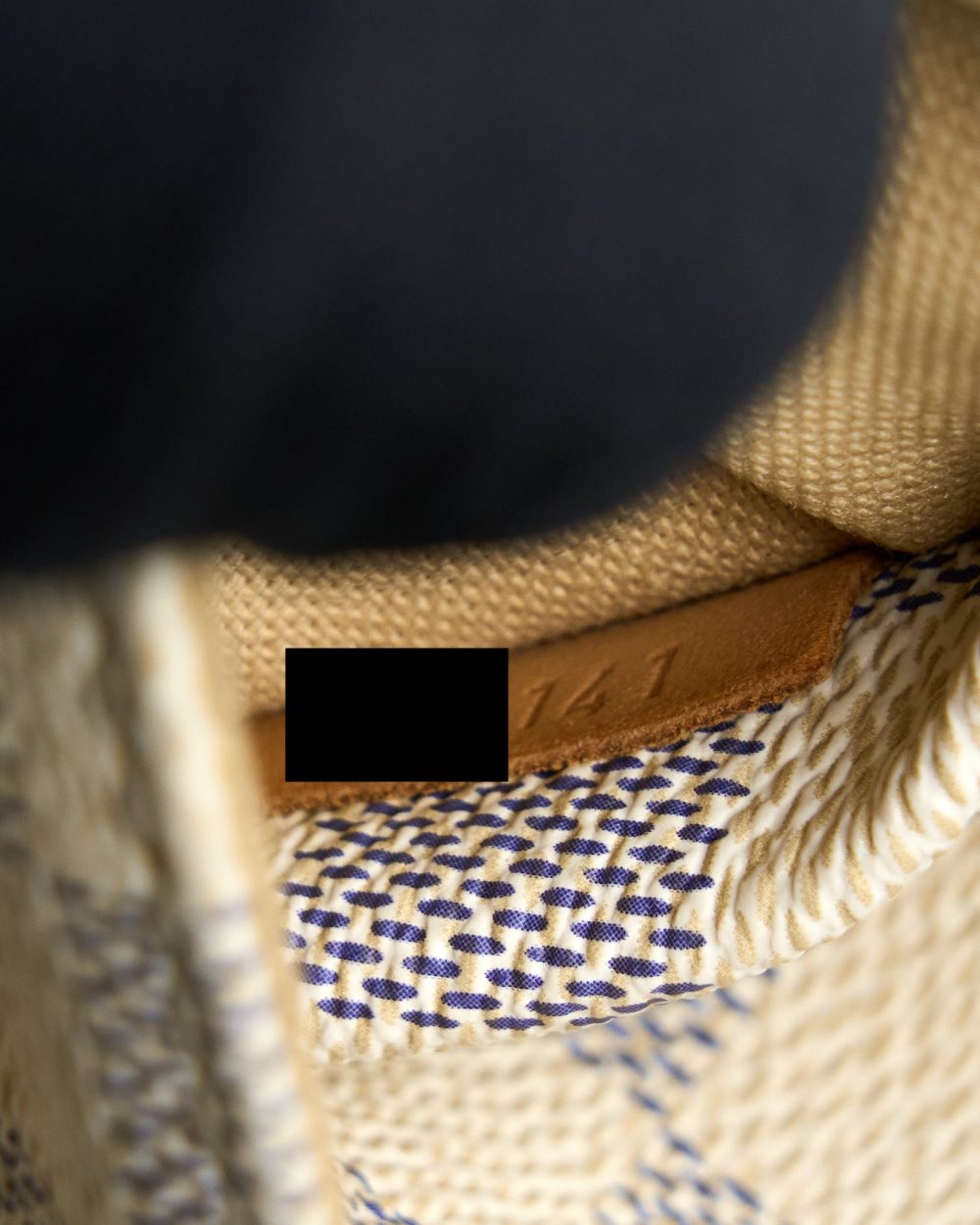 AAA Replica Louis Vuitton LV TOTALLY MM DAMIER AZUR GHW