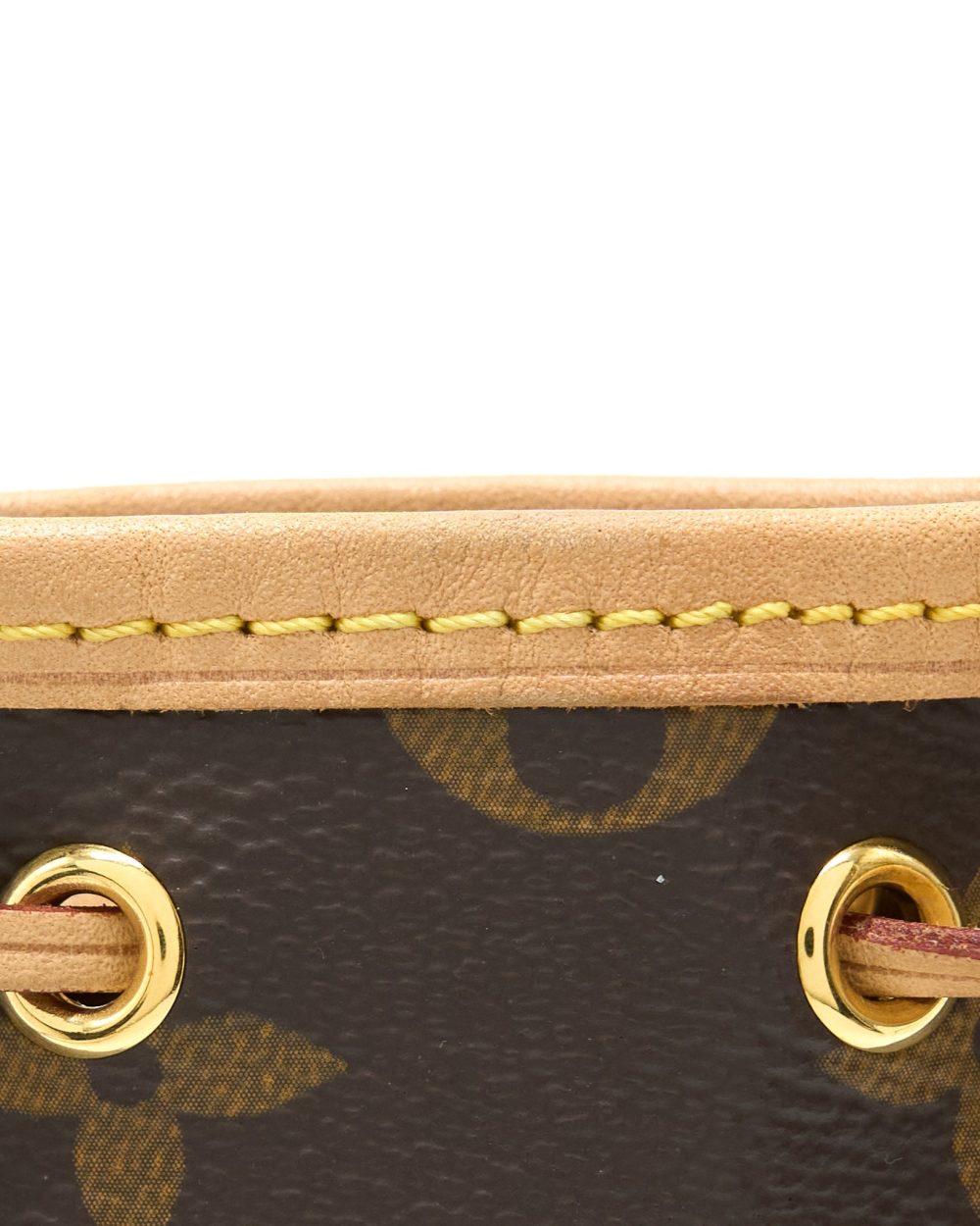 AAA Replica Louis Vuitton LV NANO NOE MONOGRAM CANVAS GHW