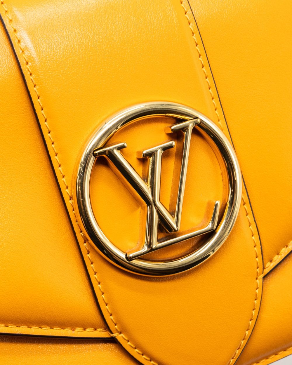 AAA Replica Louis Vuitton LV LV PONT 9 CALFSKIN SUMMER GOLD GHW