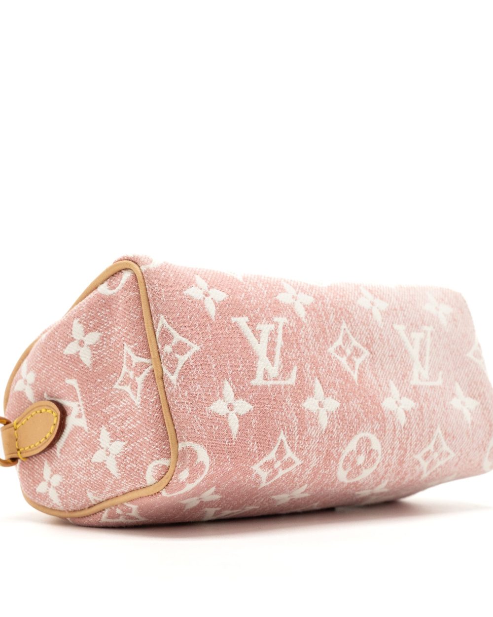 AAA Replica Louis Vuitton LV NANO SPEEDY MONOGRAM DENIM PINK GHW (NEW VERSION)